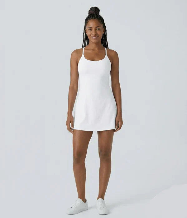 🔥Last day promotion🔥Plush Backless Active Dress-Easy Peezy Edition