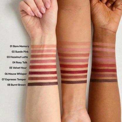 ACHANDISE Glide Lip Liner — Creamy, Blendable Color with Smooth Application