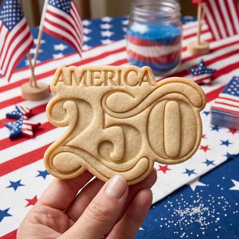🎁Last Day 60% OFF - 1776–2026 USA 250th Anniversary Cookie Stamp