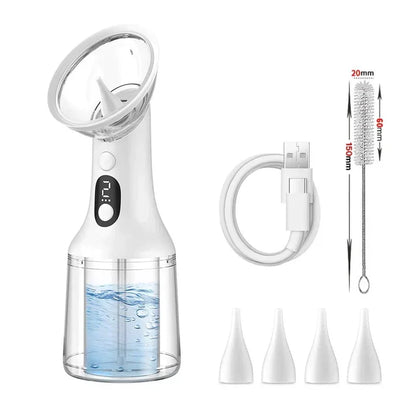 👂Electric Ear Wax Removal Kit, Safe Gentle Ear Irrigation Cleaner Tool with 4 Pressure Settings, LED Display, IPX7 Waterproof Dual-Chamber Ear Care Device | Free Shipping