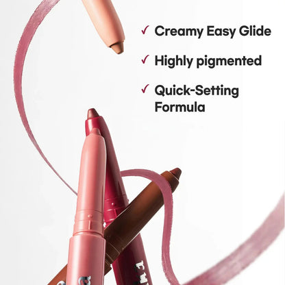 ACHANDISE Glide Lip Liner — Creamy, Blendable Color with Smooth Application