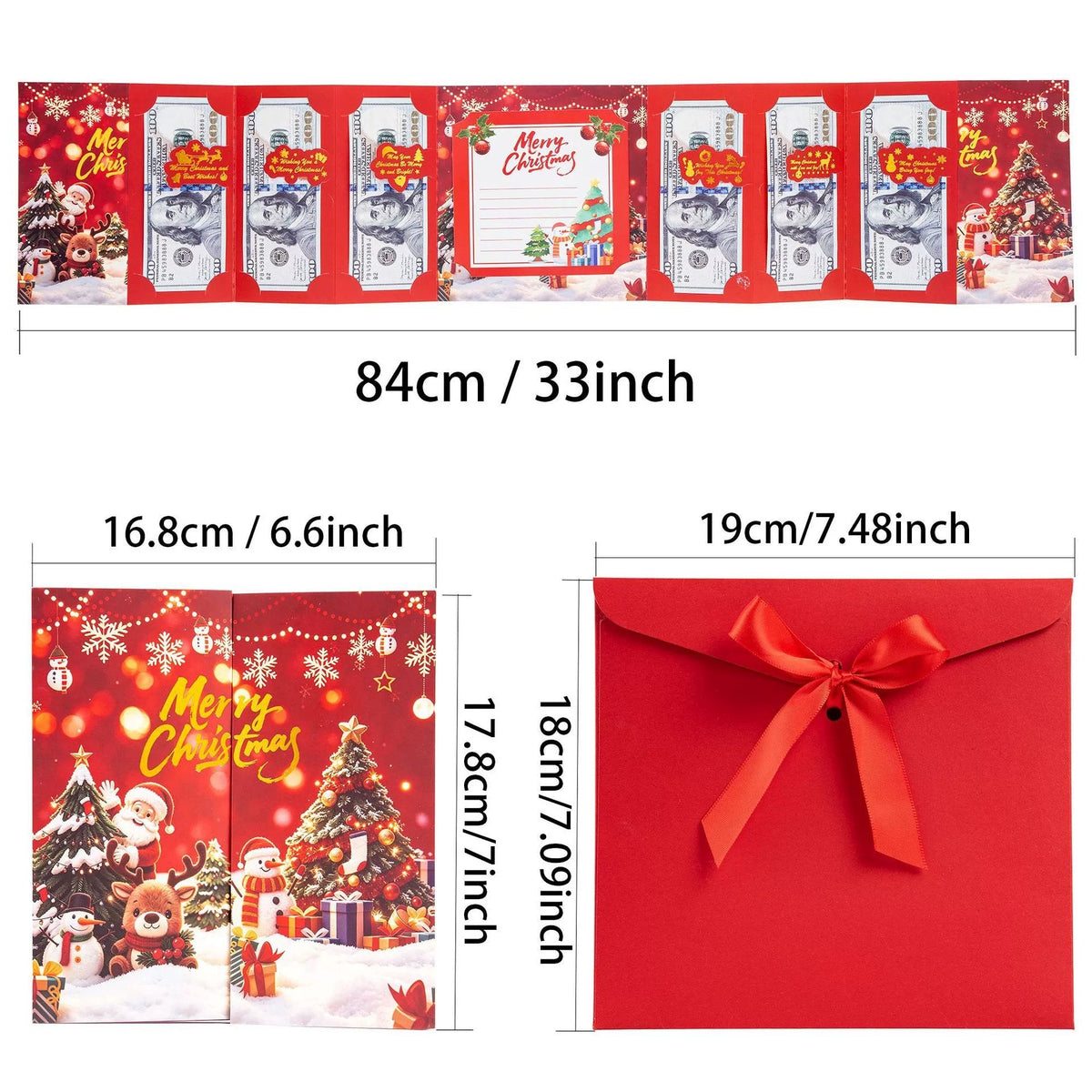 🎄 Christmas Cash Gift Envelope