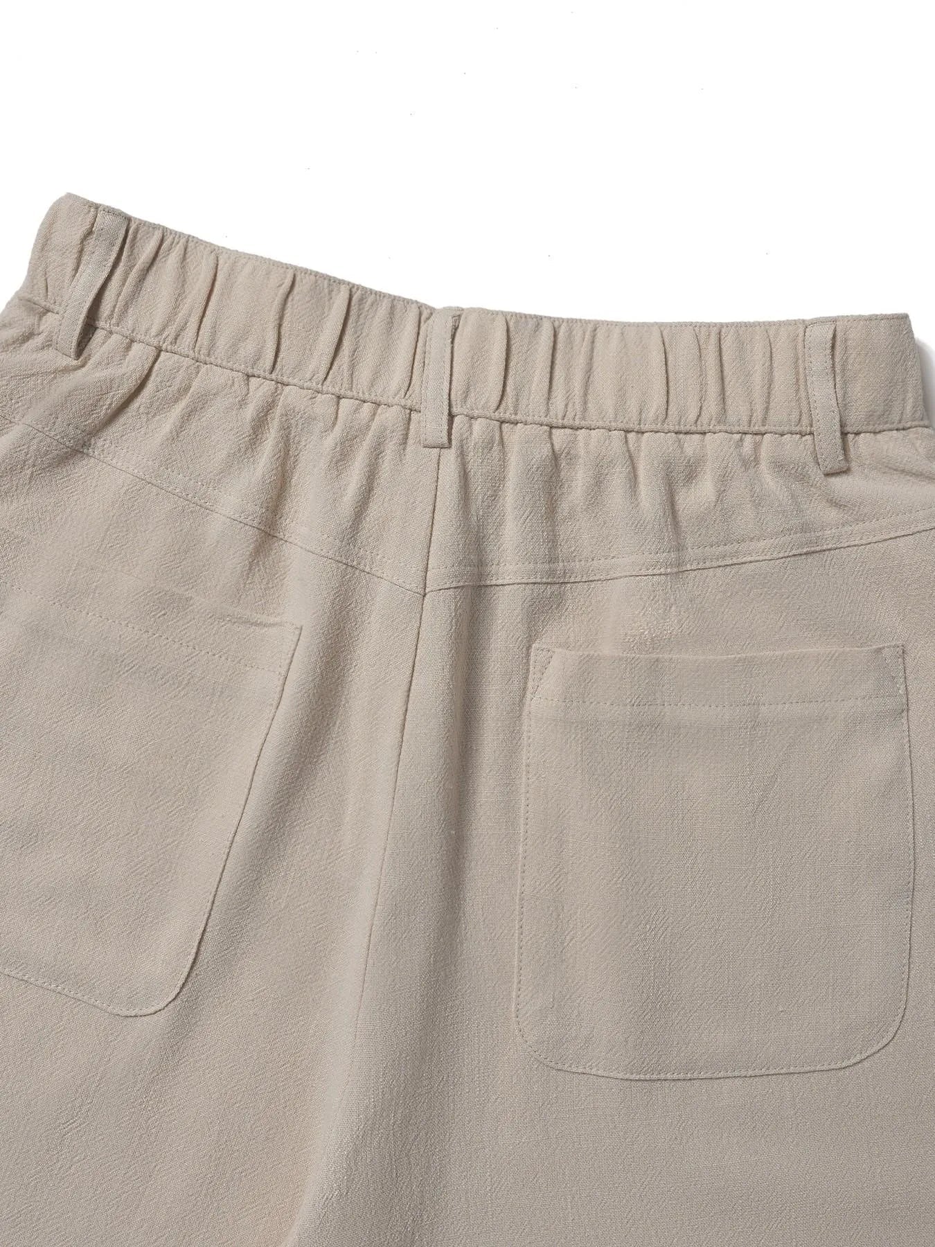 🔥Bestseller👖Women's High Waist Cotton Linen Wide Leg Pants