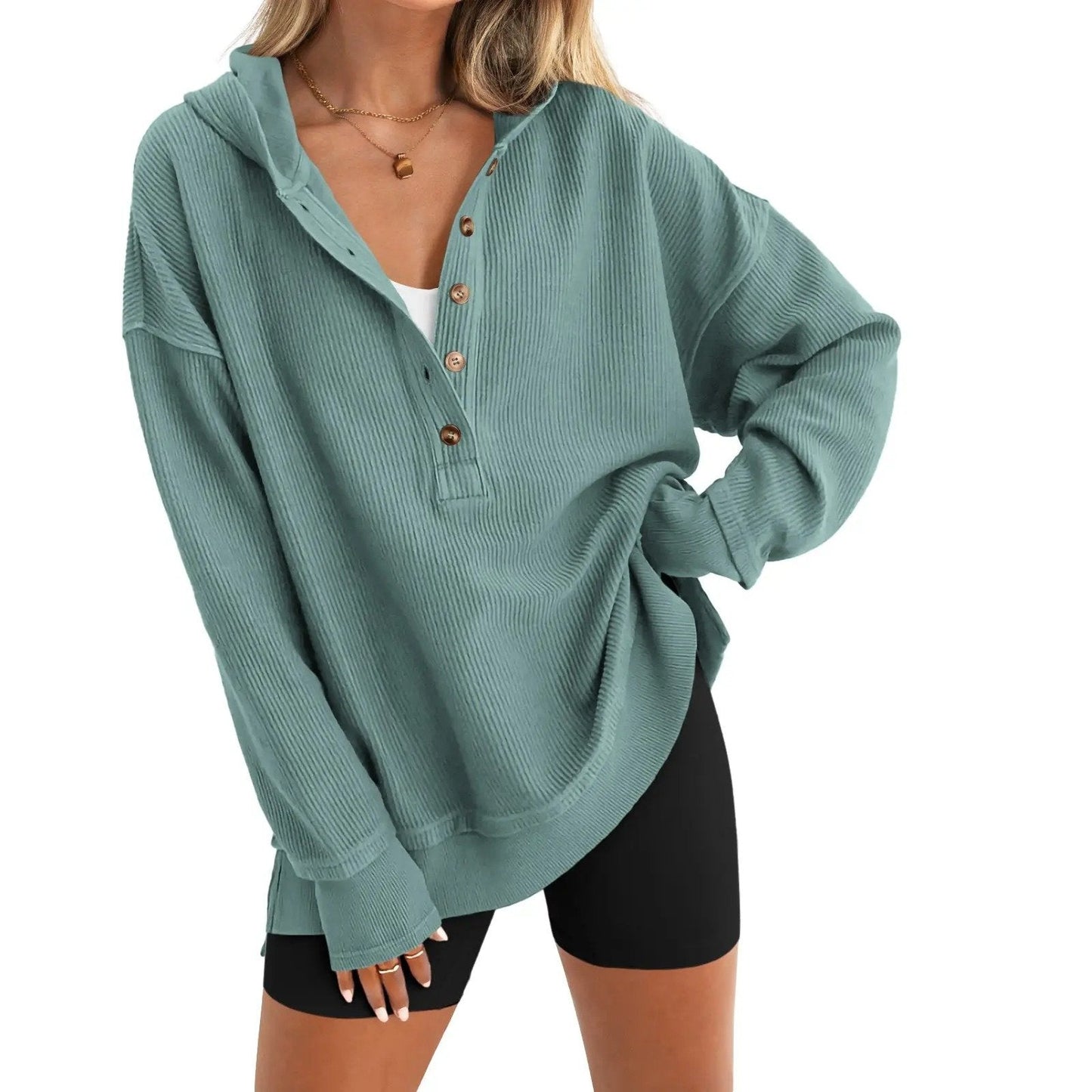 Womens Fashion Long Sleeve Hoodie