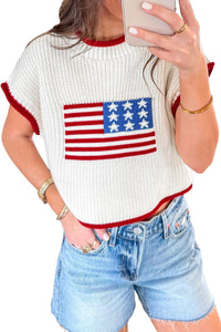 Z White Cropped