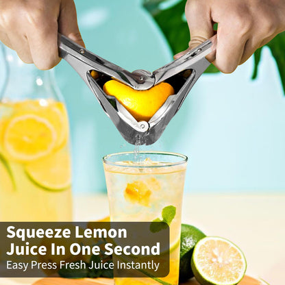 👍Citrus Squeezer | Zinc Alloy or PP – Handheld Juicer for Lemons, Limes & Oranges 🍋