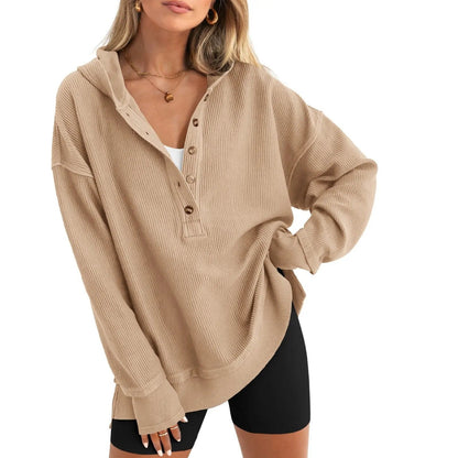 Womens Fashion Long Sleeve Hoodie