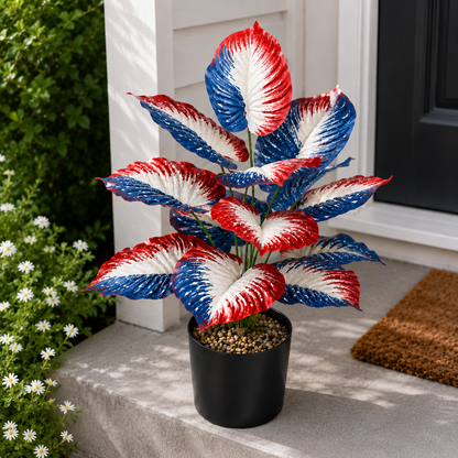 🔥Last Day 60% OFF🔥UV Resistant Artificial Independence Day Hosta Flowers🇺🇸
