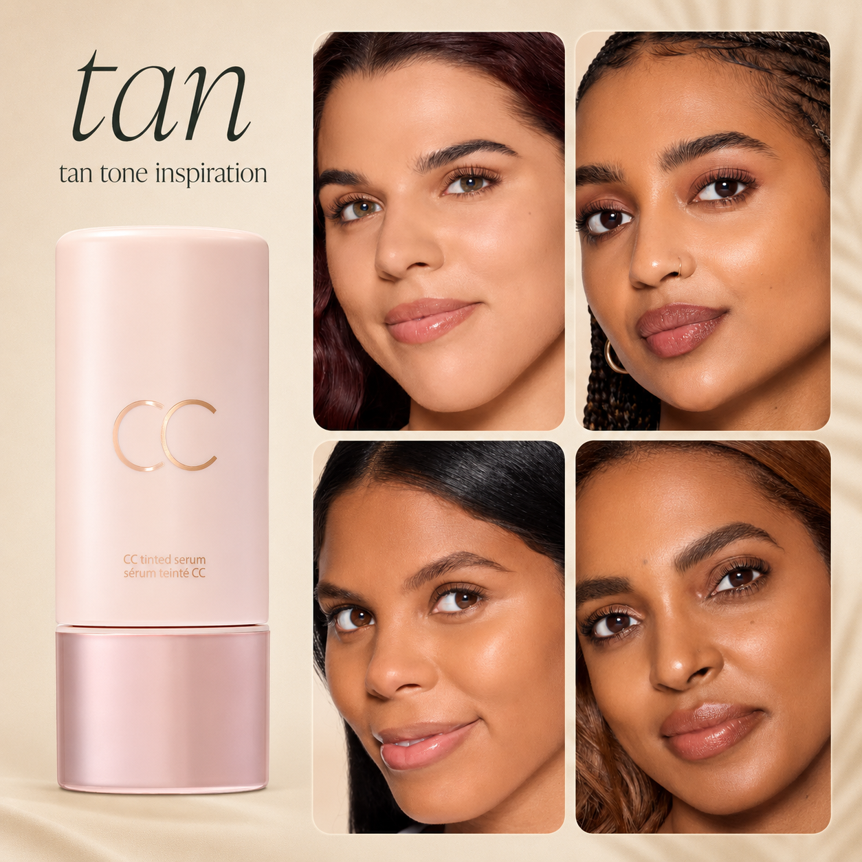 ✨CC color-correcting tinted serum