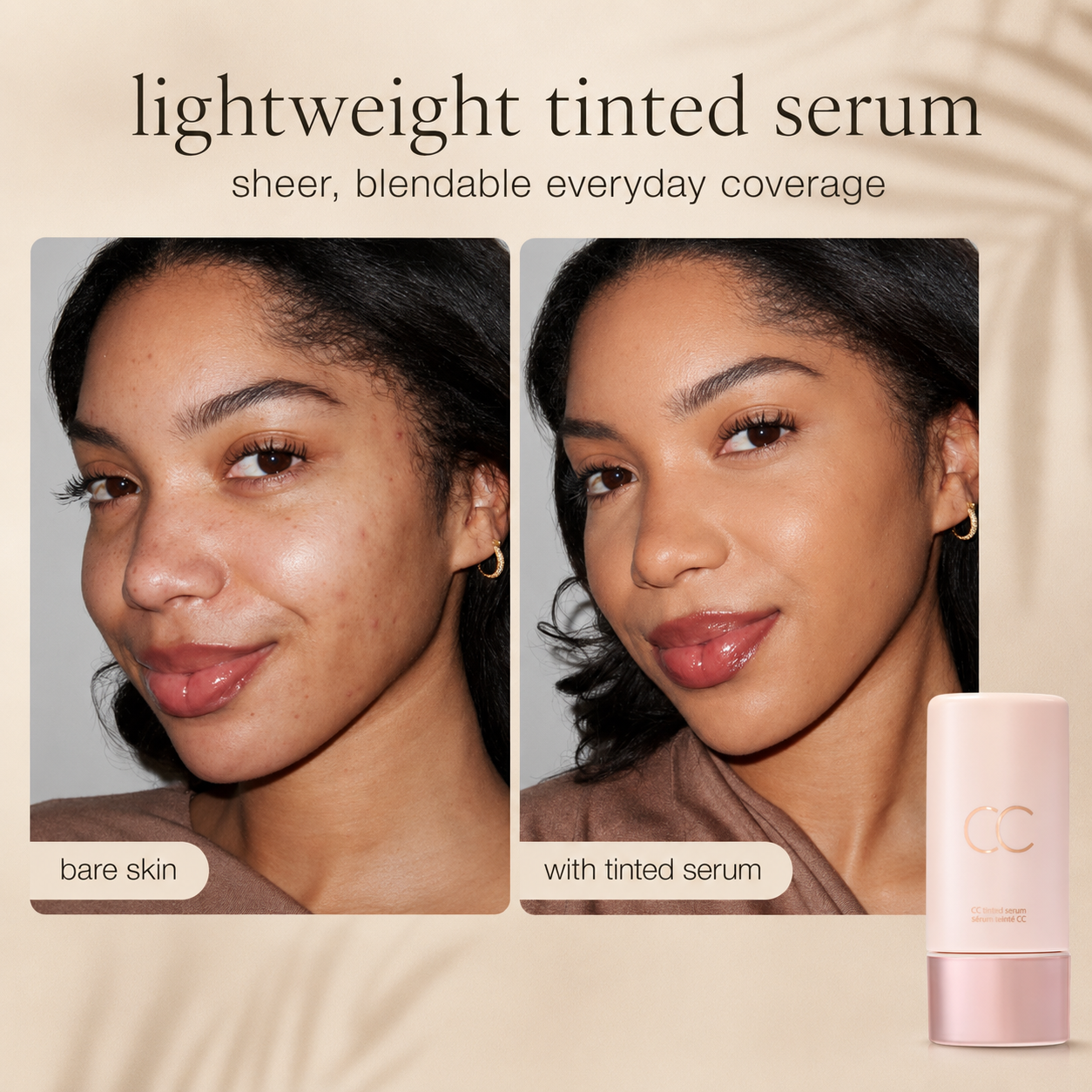 ✨CC color-correcting tinted serum