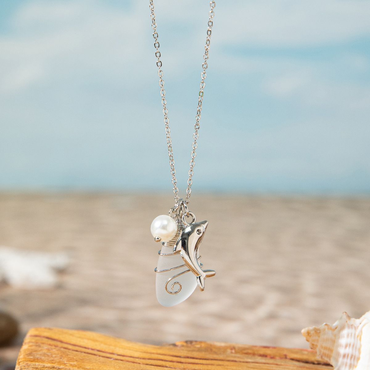 🎁2024 Specical Gift🎁Sea Glass Necklaces