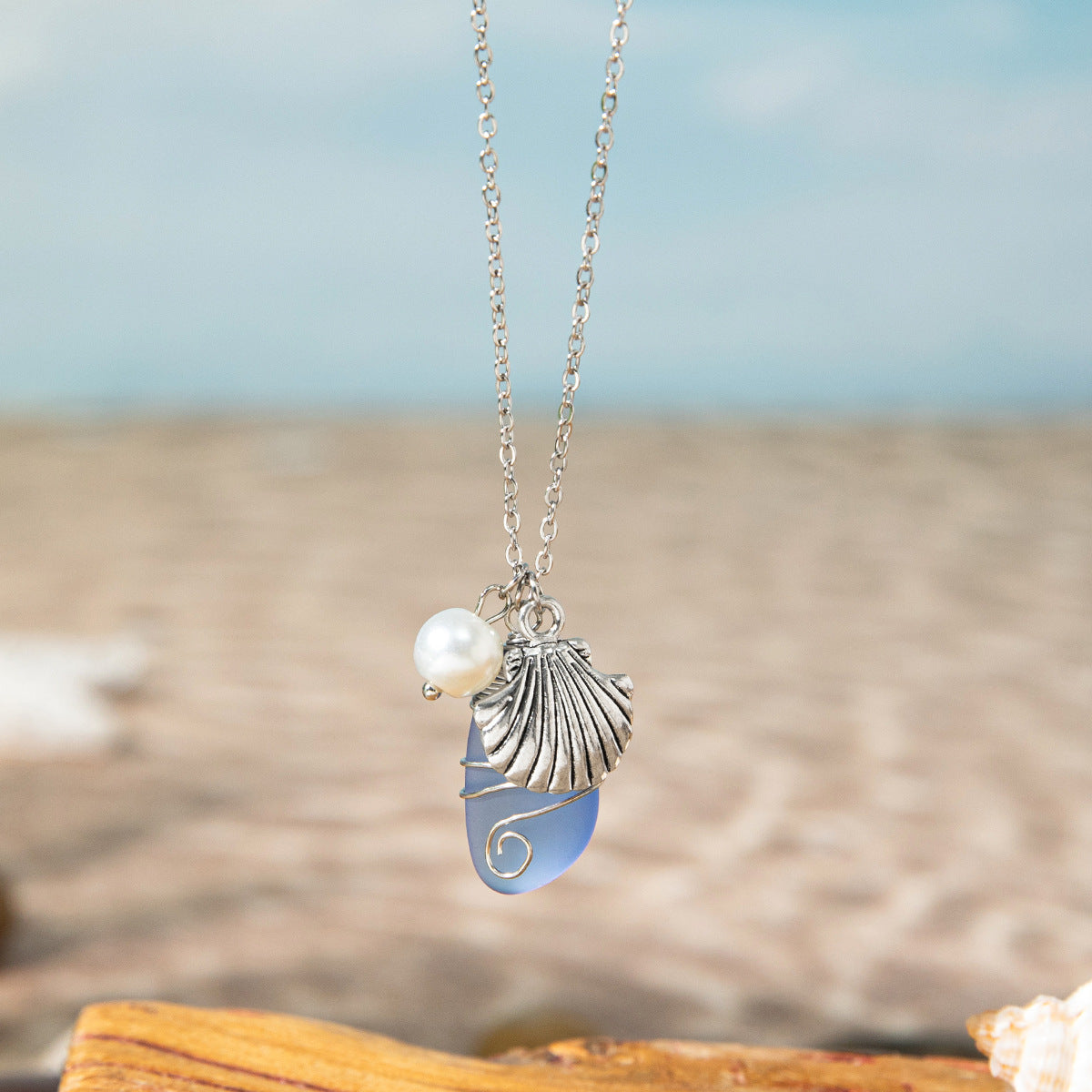 🎁2024 Specical Gift🎁Sea Glass Necklaces