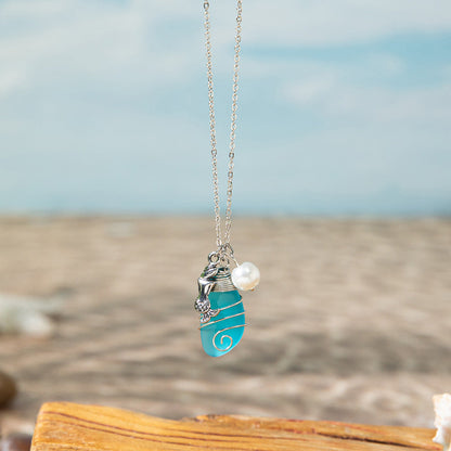 🎁2024 Specical Gift🎁Sea Glass Necklaces