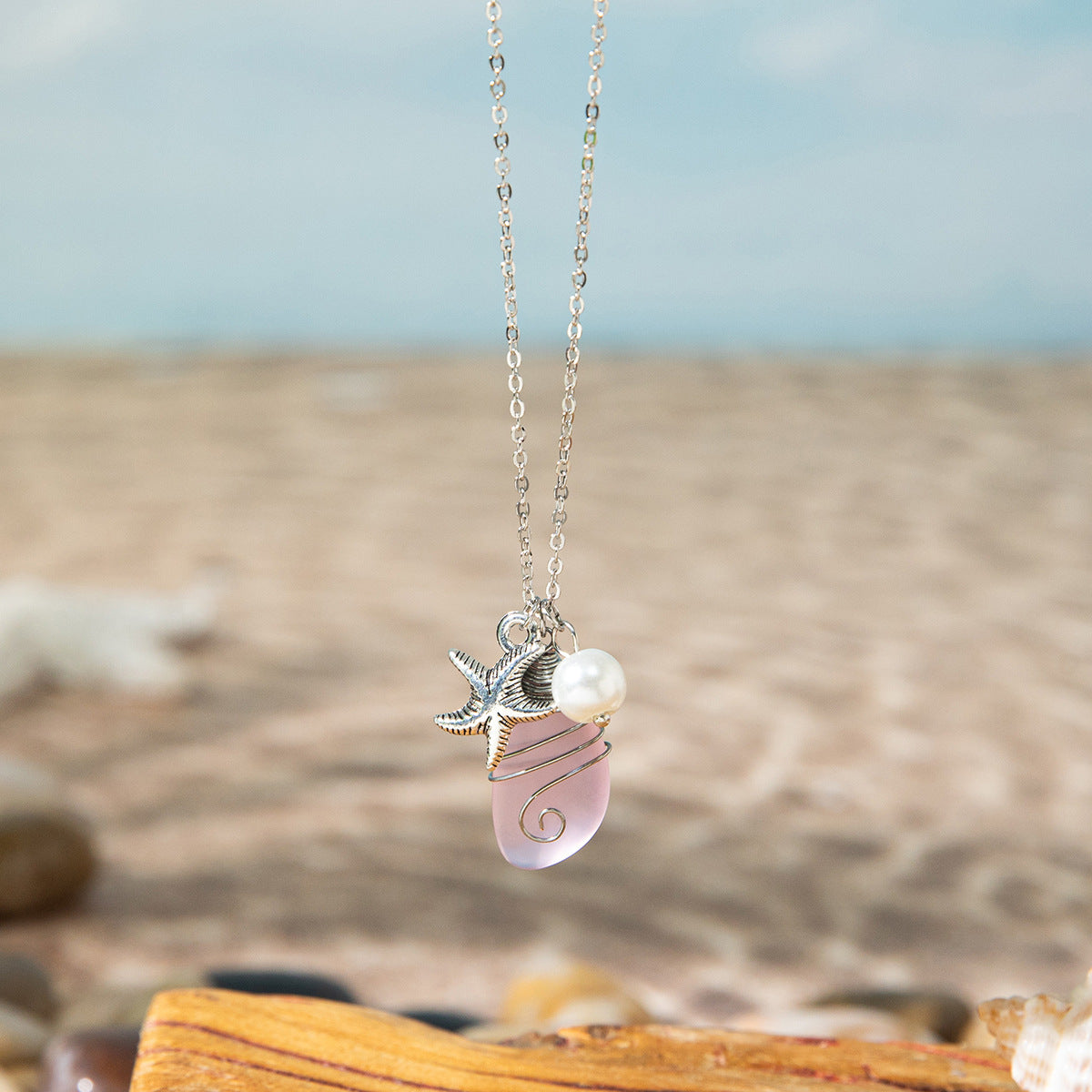 🎁2024 Specical Gift🎁Sea Glass Necklaces