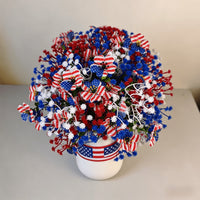 Baby's Breath & American Flag Violet (50 bundles)