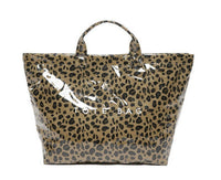 Brown leopard print