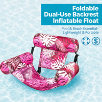 Pink Tropical Leaf Float
