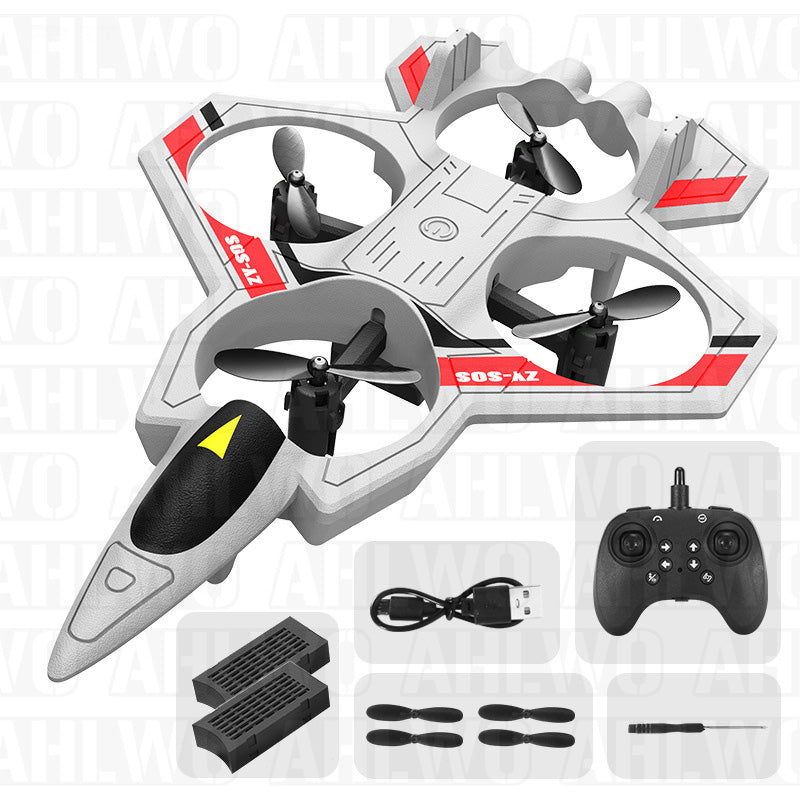 ✈️ 360° Stunt RC Drone Fighter: Flip, Glow & Fly Anywhere
