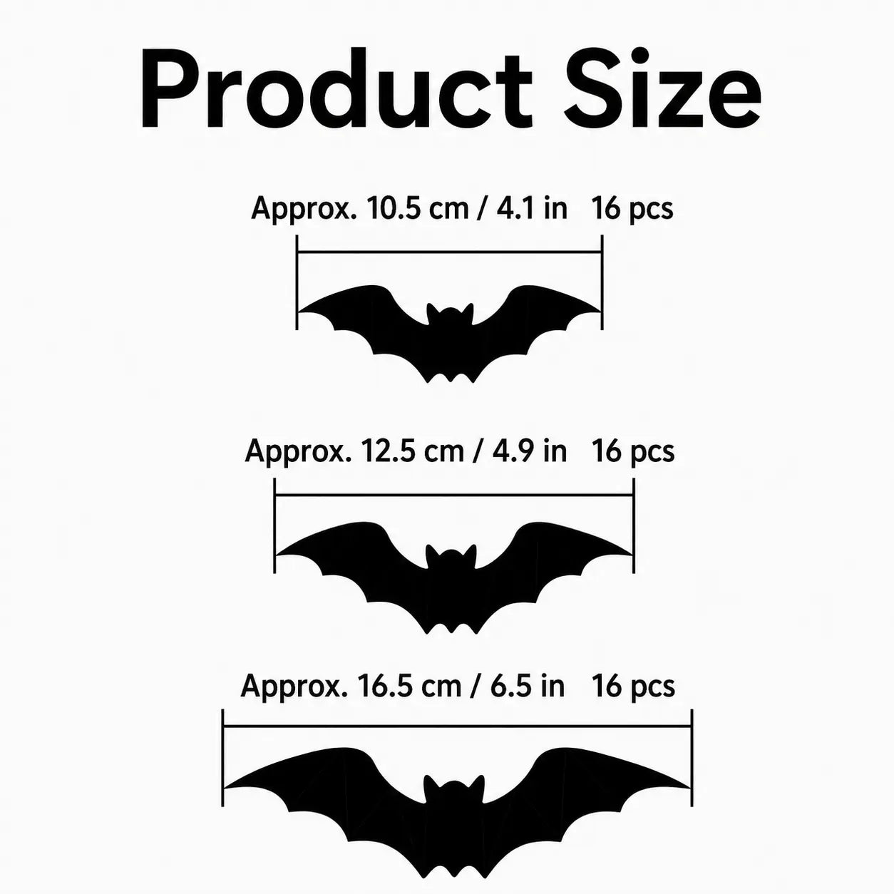 3D Bat Light LED Decorations