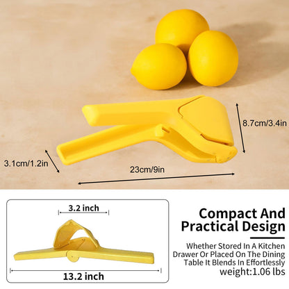 👍Citrus Squeezer | Zinc Alloy or PP – Handheld Juicer for Lemons, Limes & Oranges 🍋