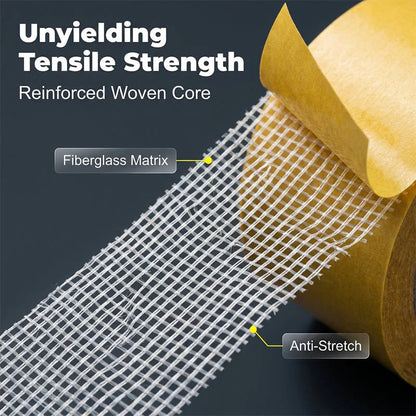 🧷 High-Tack Double-Sided Fabric Mesh Tape