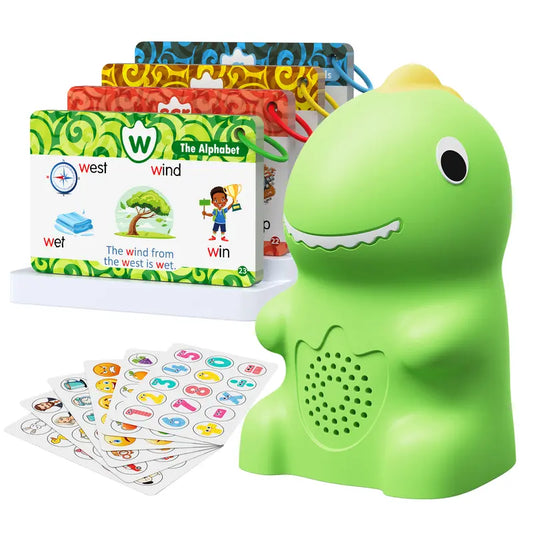 Roar & Learn Dinosaur Flash Cards – 148 Interactive Phonics Cards