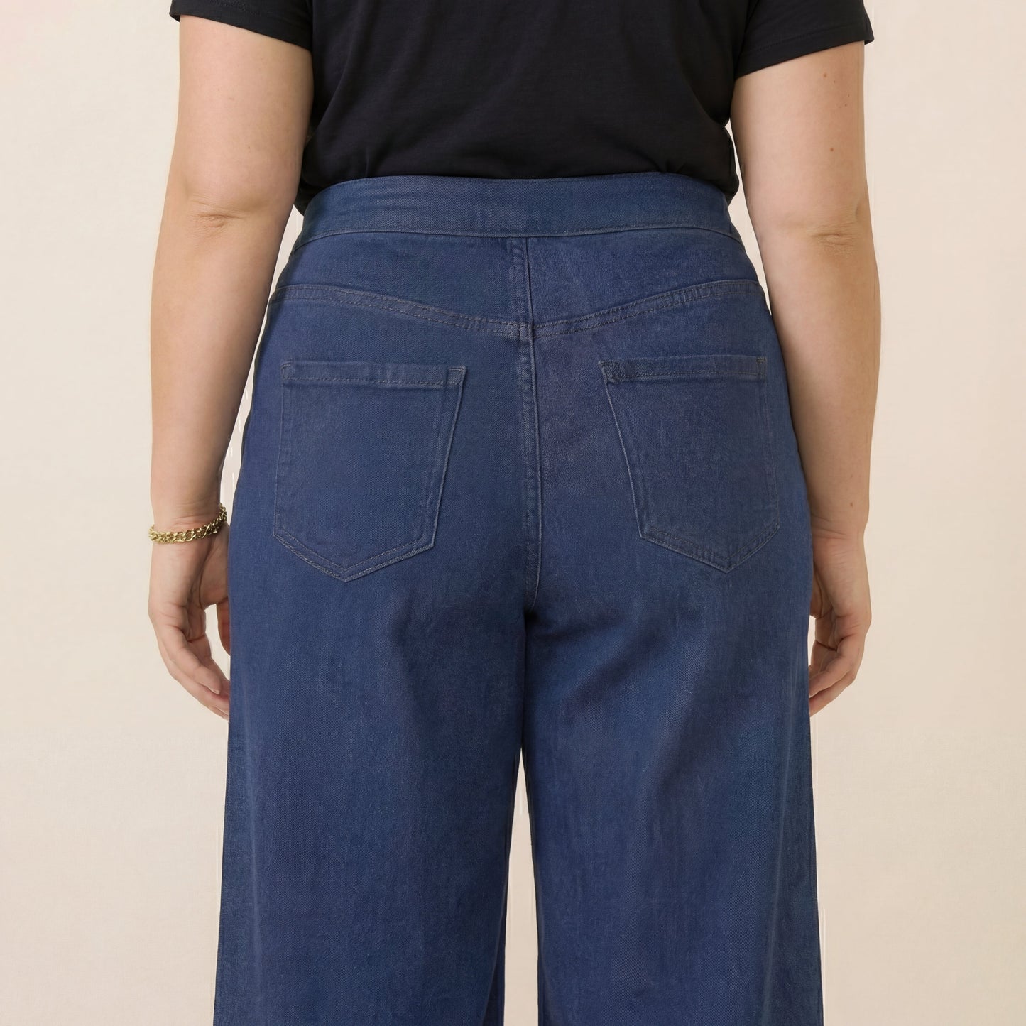 💥 This Week Only: 50% Off 👖Trovehand Denim Print French Terry Casual Sweatpants Jeans