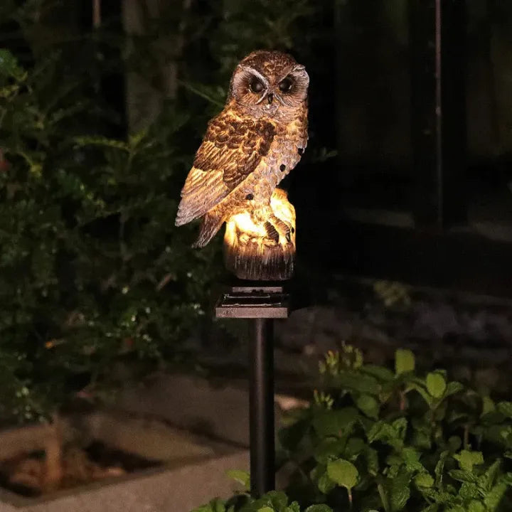 🎁  Last Day 50% OFF 🔥 Waterproof Solar Owl Light