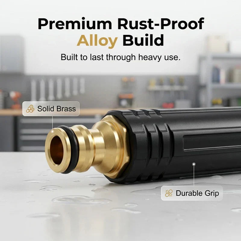 Transform Your Ordinary Hose Into A Powerful Pressure Washer